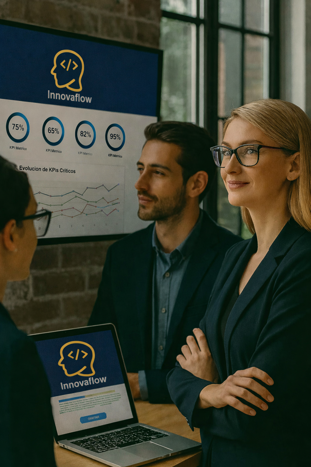 Interfaz simple y soporte experto del Sistema de Tickets InnovaFlow